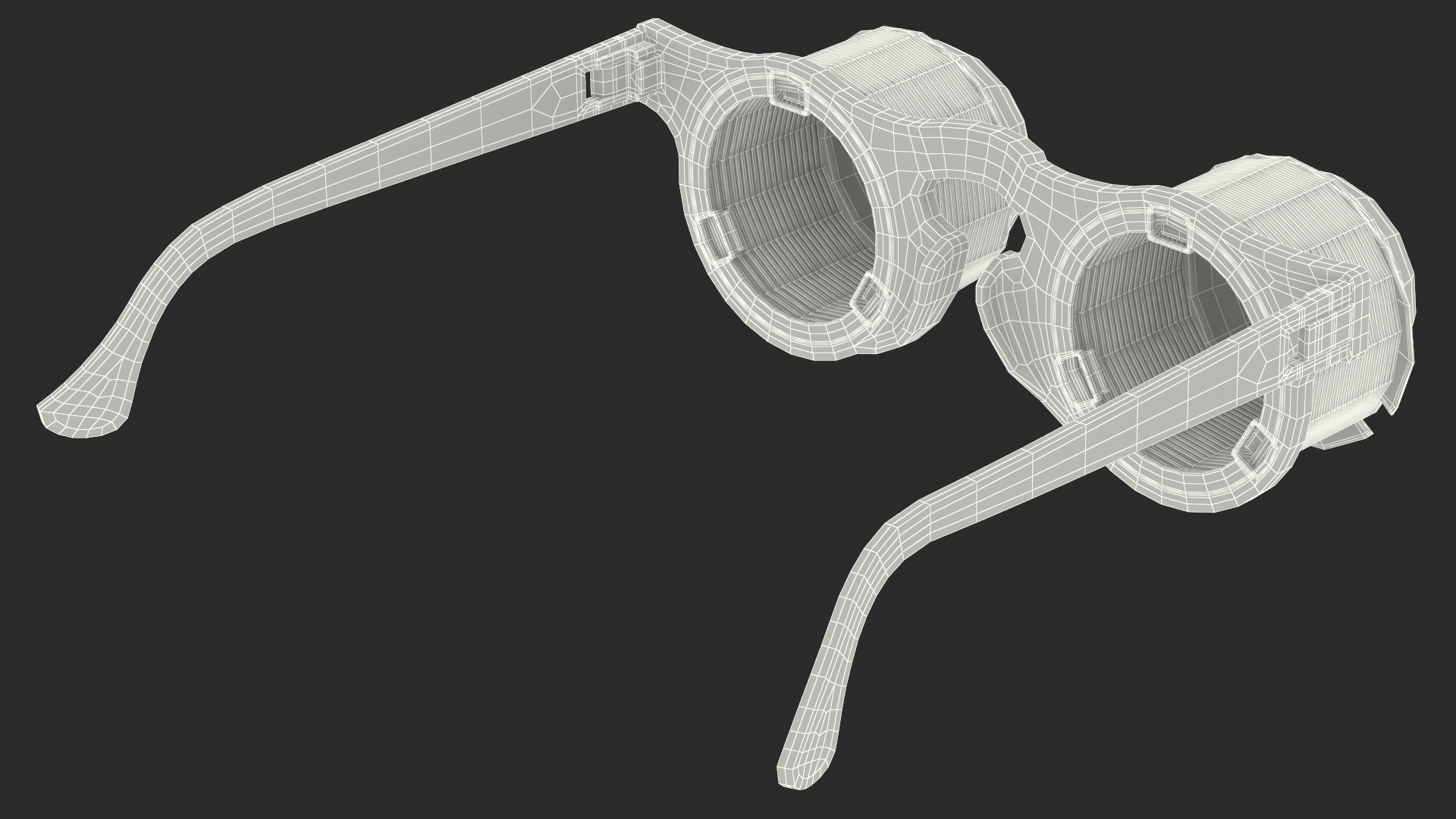 3D Pop Out Eyeball Glasses model