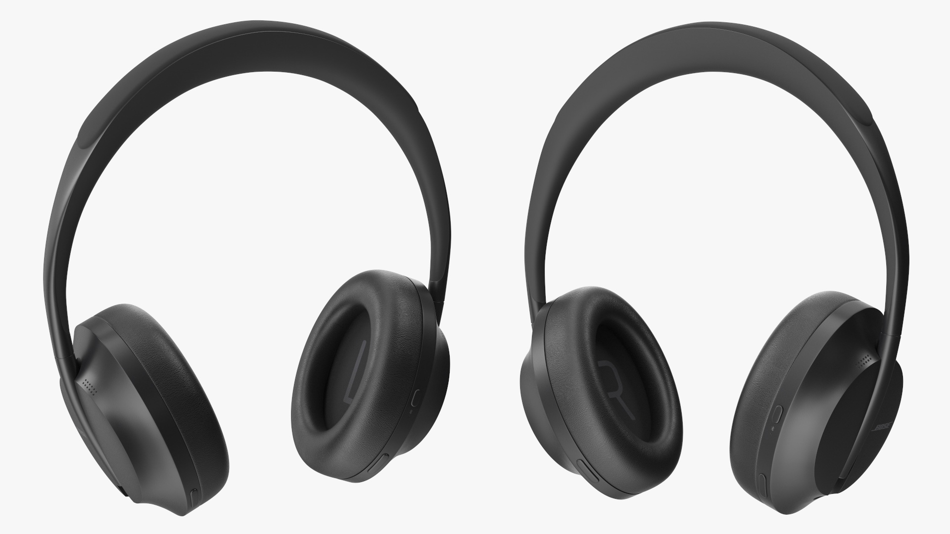 3D Bose Noise Canceling Headphones 700 Black
