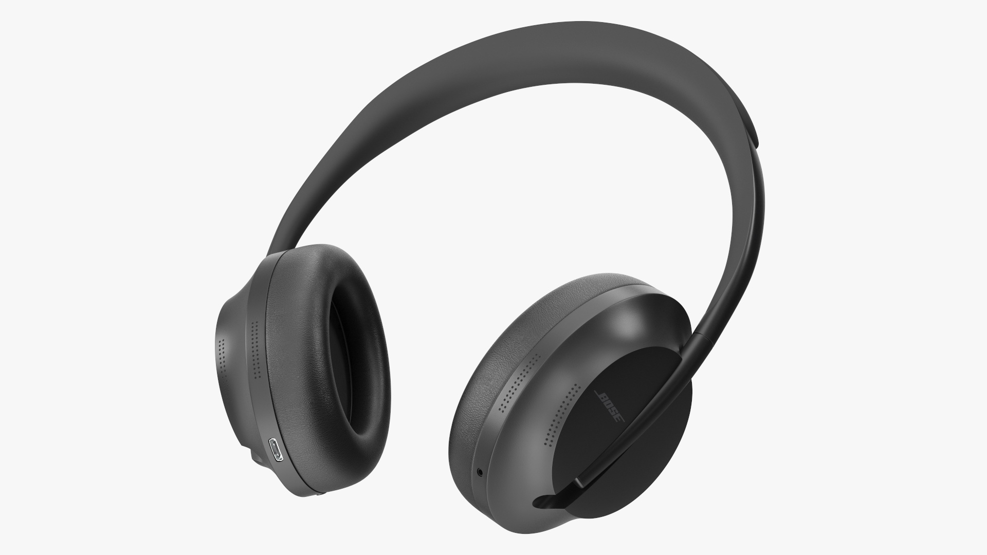 3D Bose Noise Canceling Headphones 700 Black