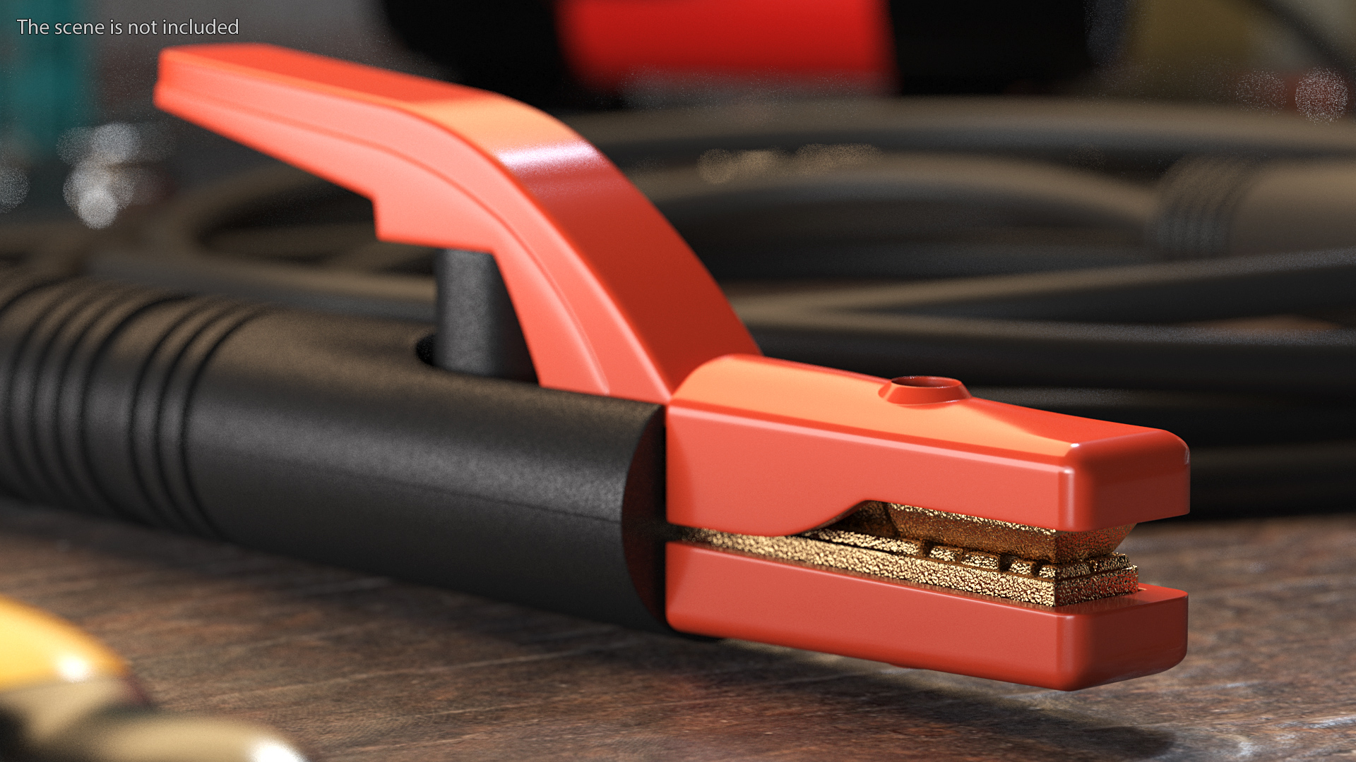 Reboot Welding Electrode Holder Copper 300A with Cable 3D model