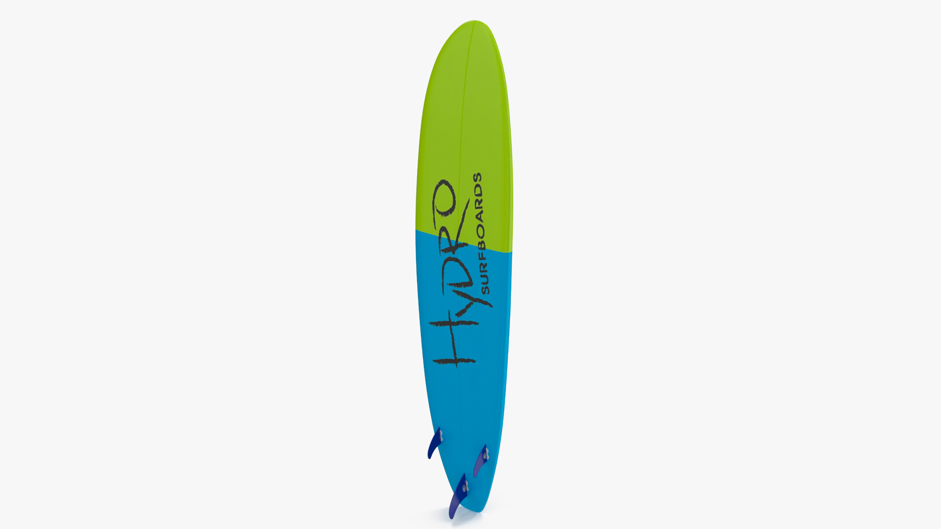 3D Ultimate Longboard Surfboard model