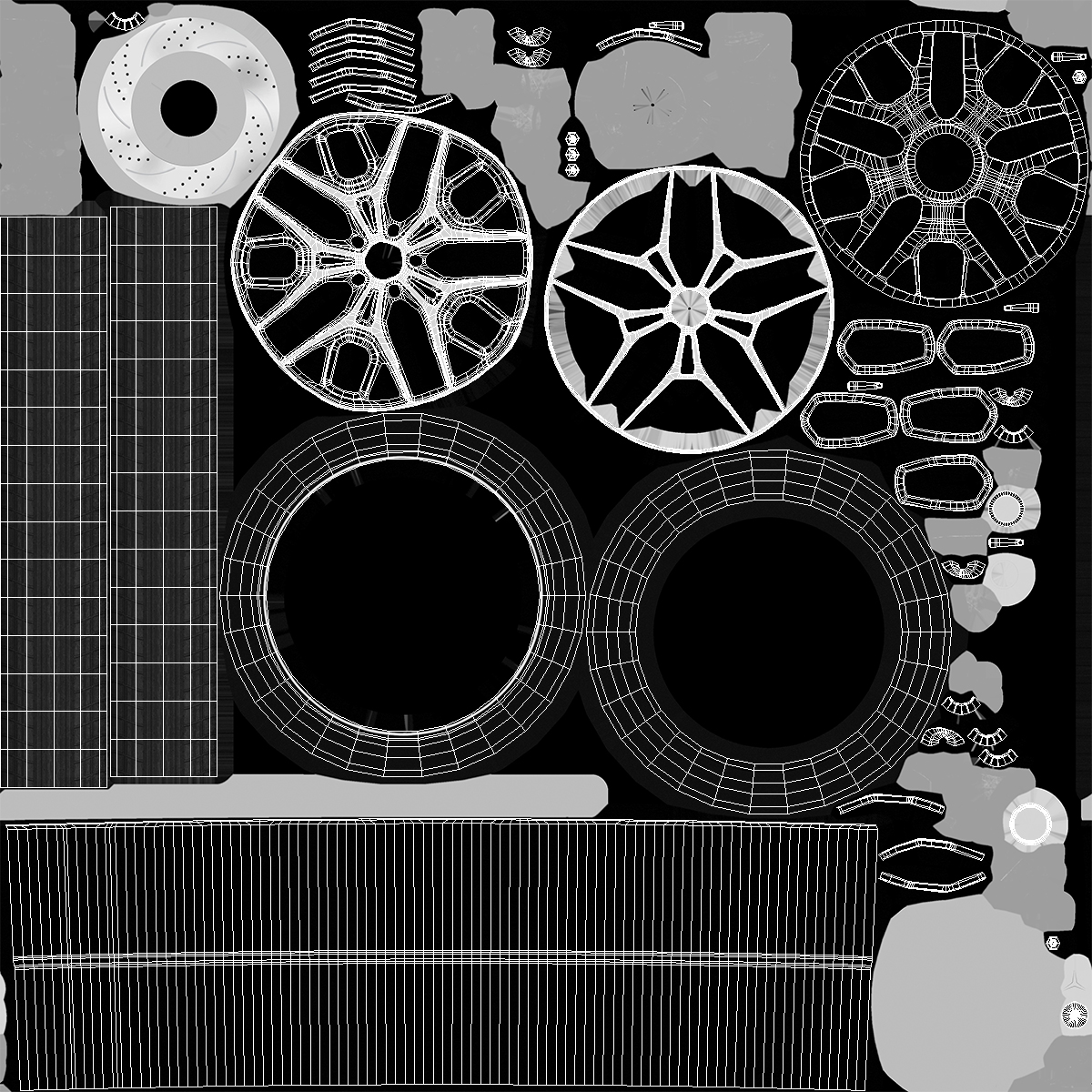 Mercedes Benz Performance Rim Multi Spoke - view 9