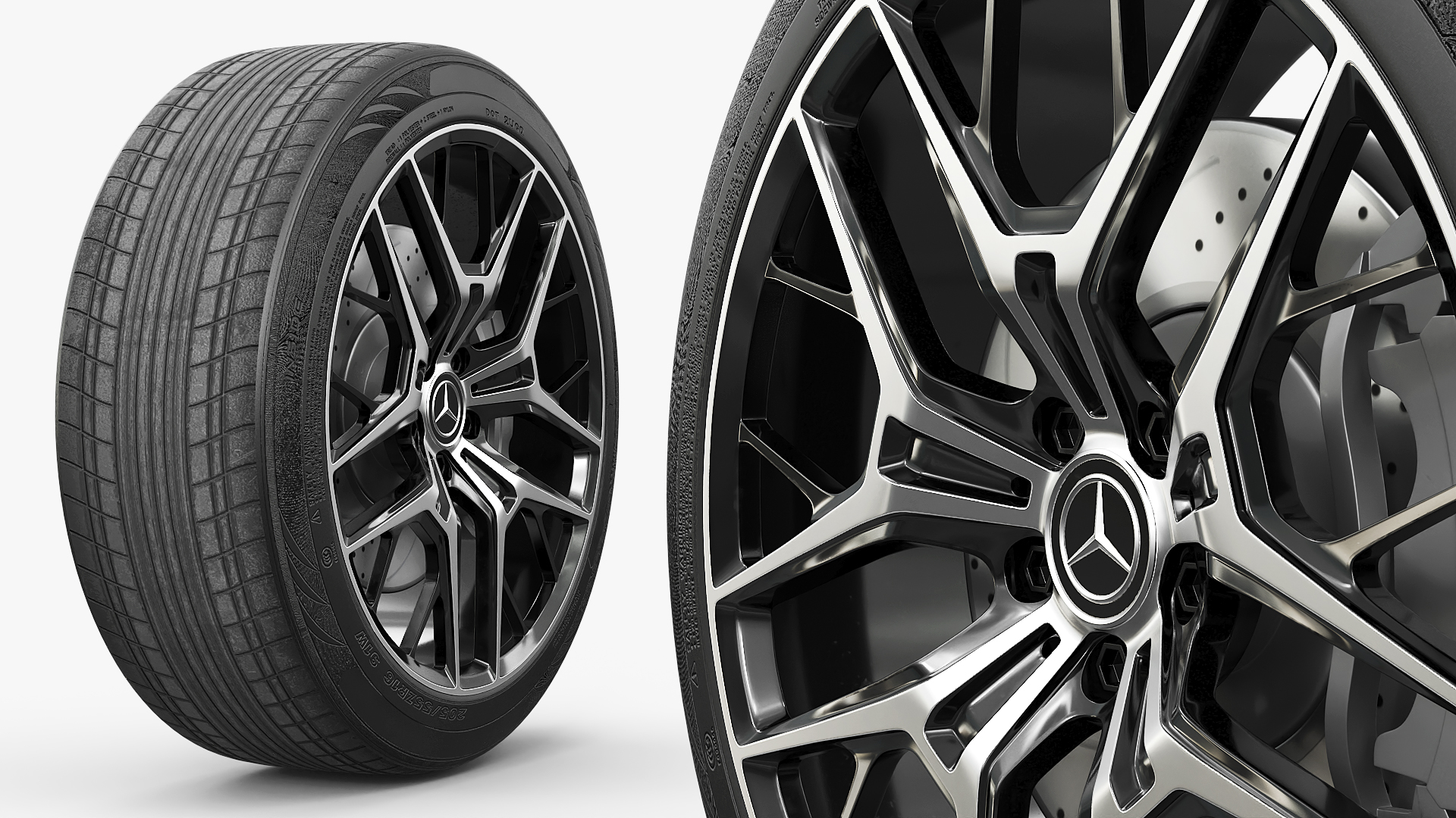 Mercedes Benz Performance Rim Multi Spoke - view 3