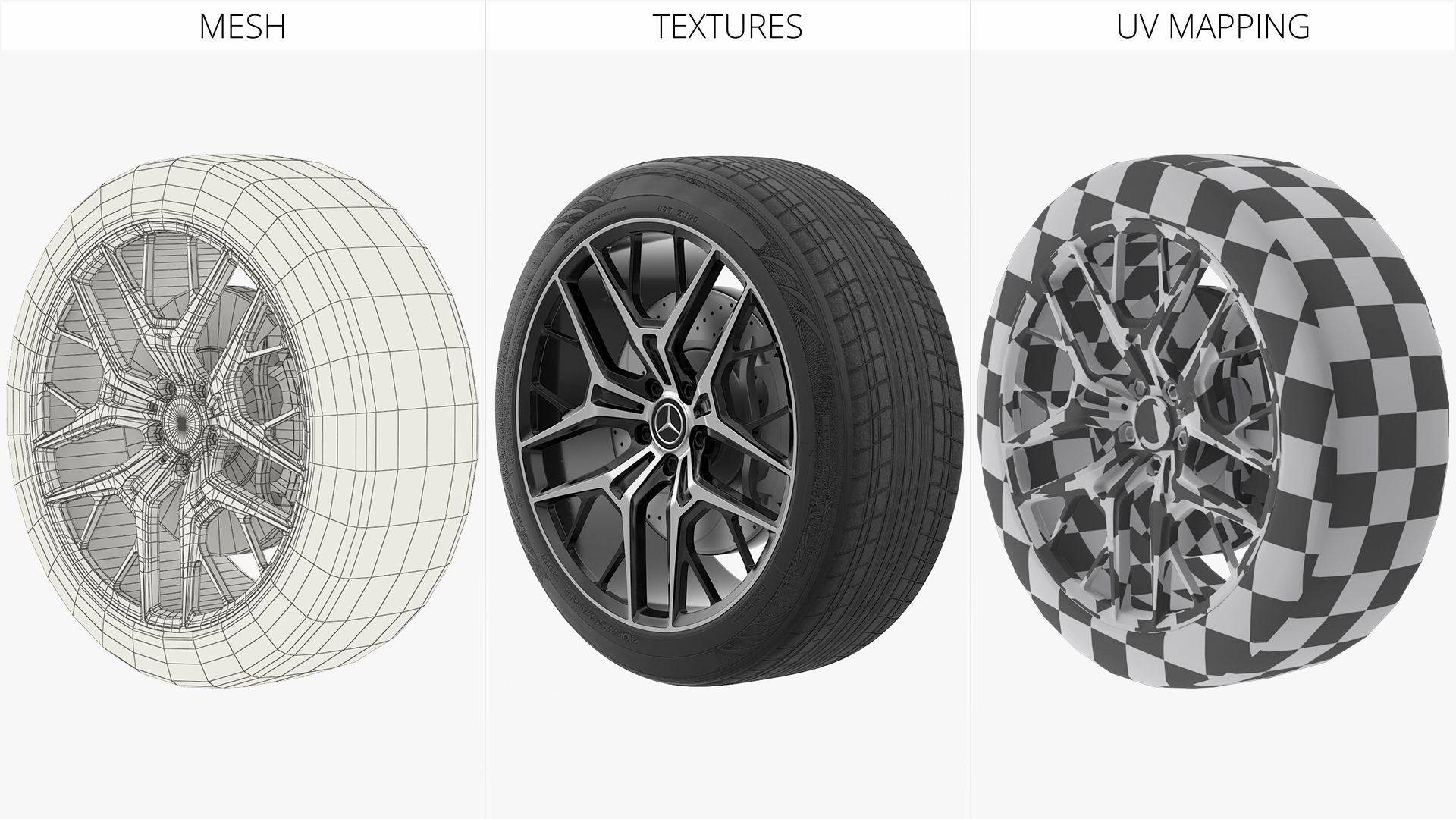Mercedes Benz Performance Rim Multi Spoke - view 5