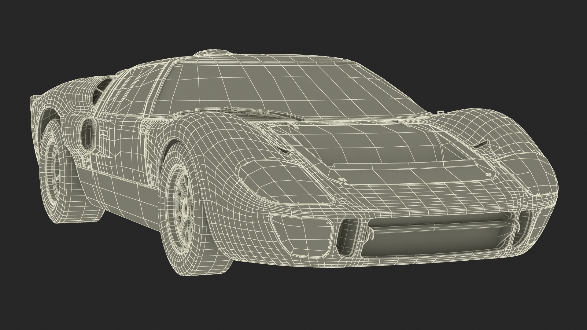 Car Transporter Loaded 3D