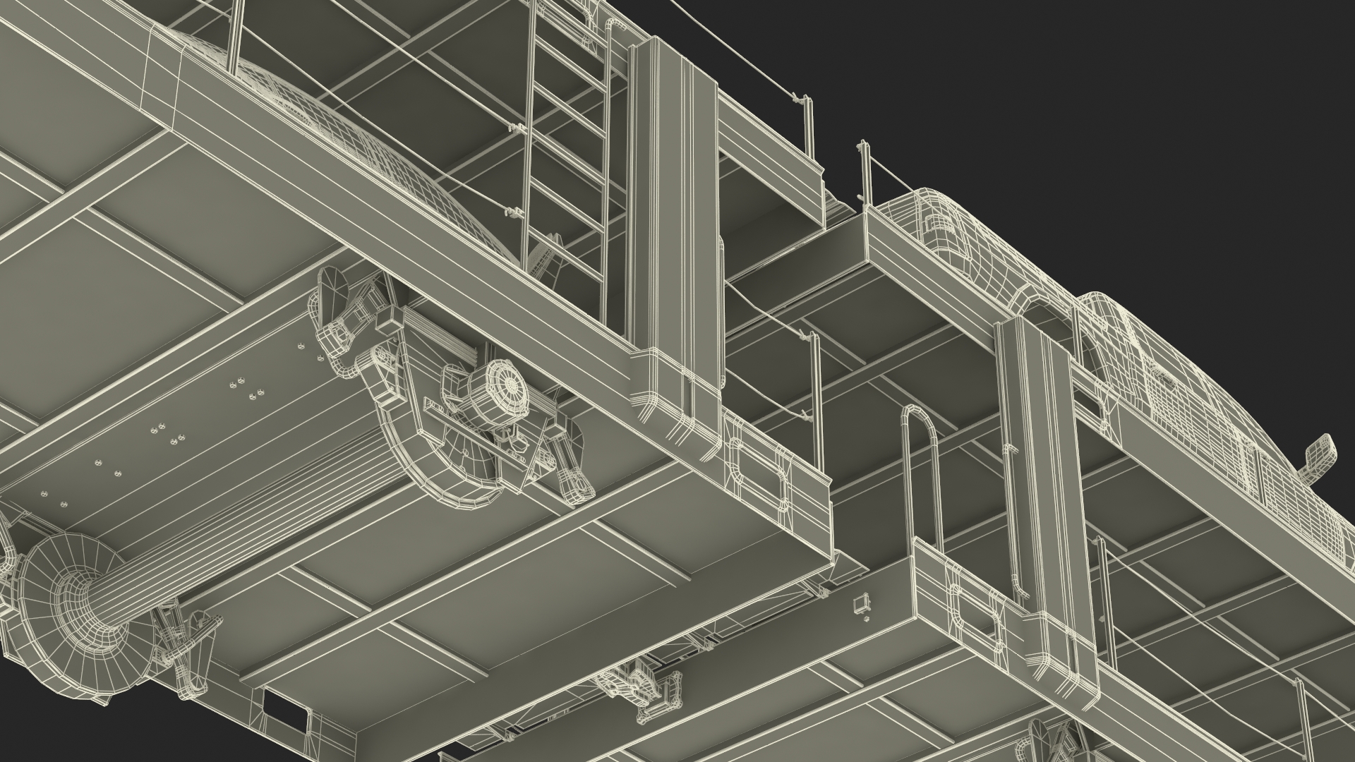 Car Transporter Loaded 3D