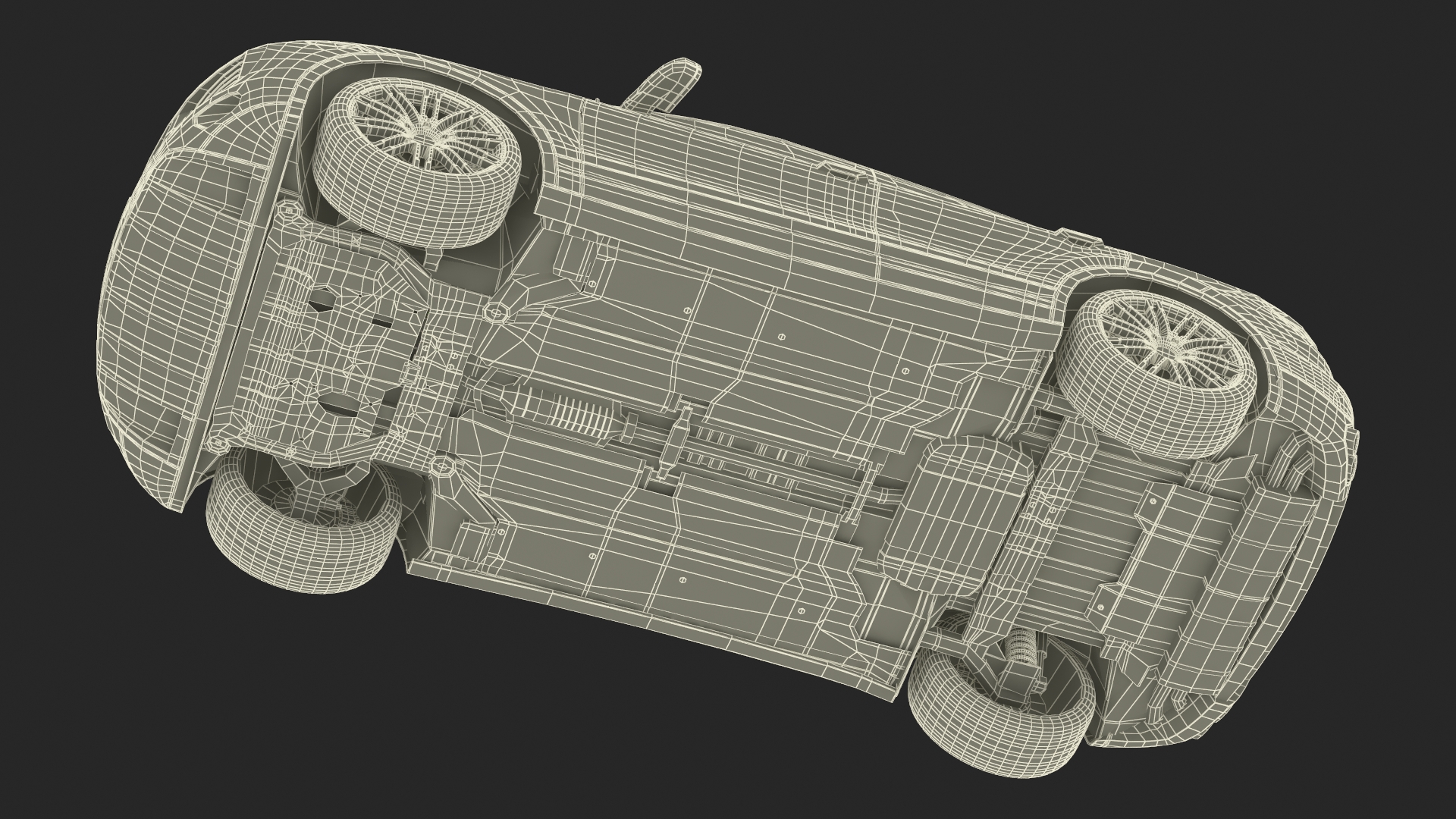 Car Transporter Loaded 3D