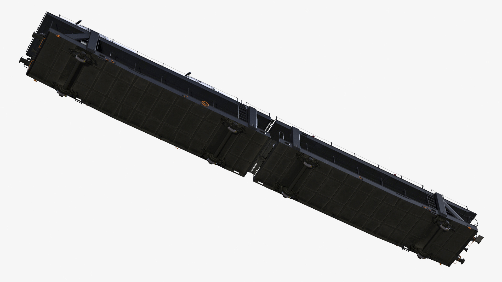 Car Transporter Loaded 3D