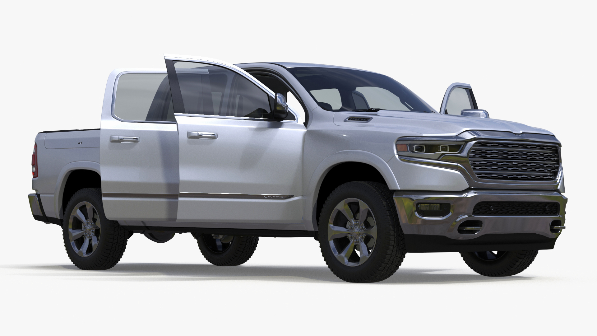 Car Transporter Loaded 3D