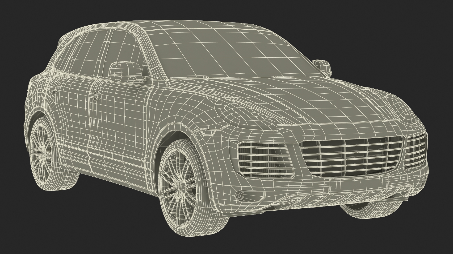 Car Transporter Loaded 3D