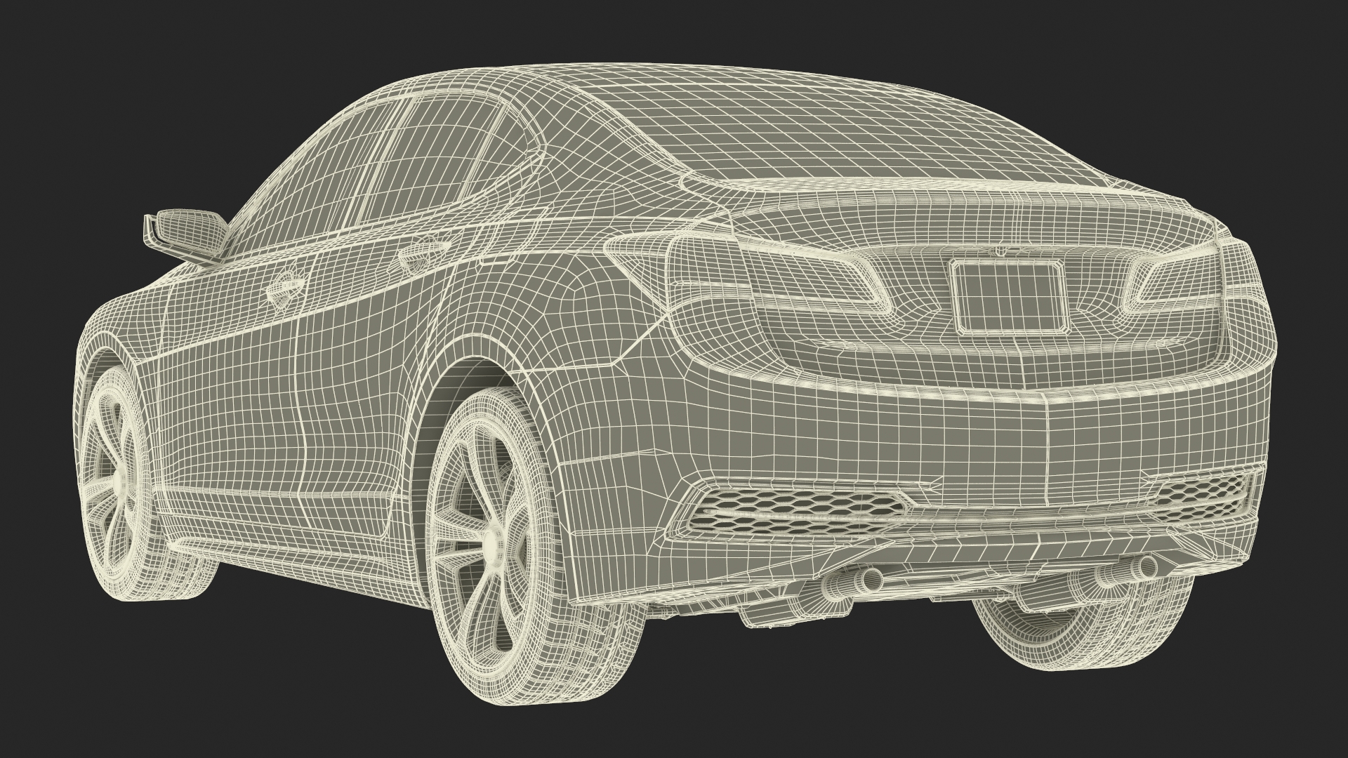 Car Transporter Loaded 3D
