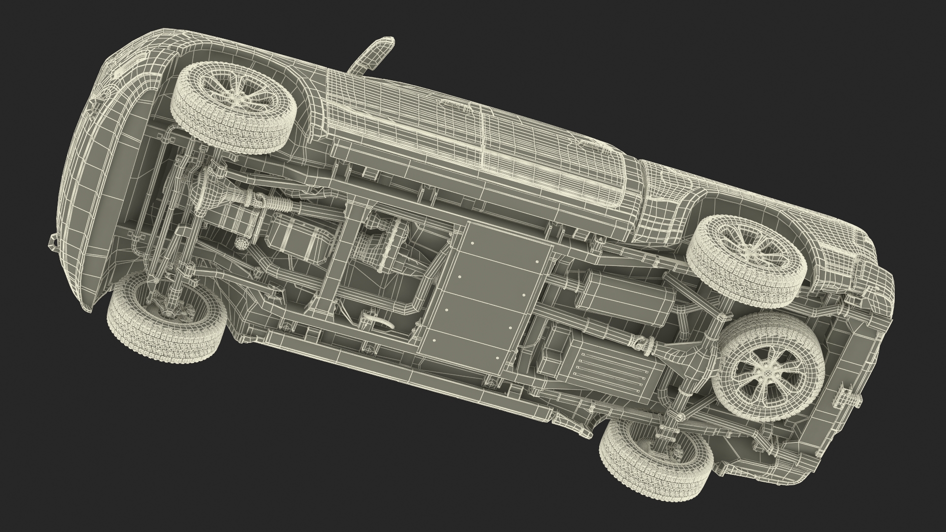 Car Transporter Loaded 3D
