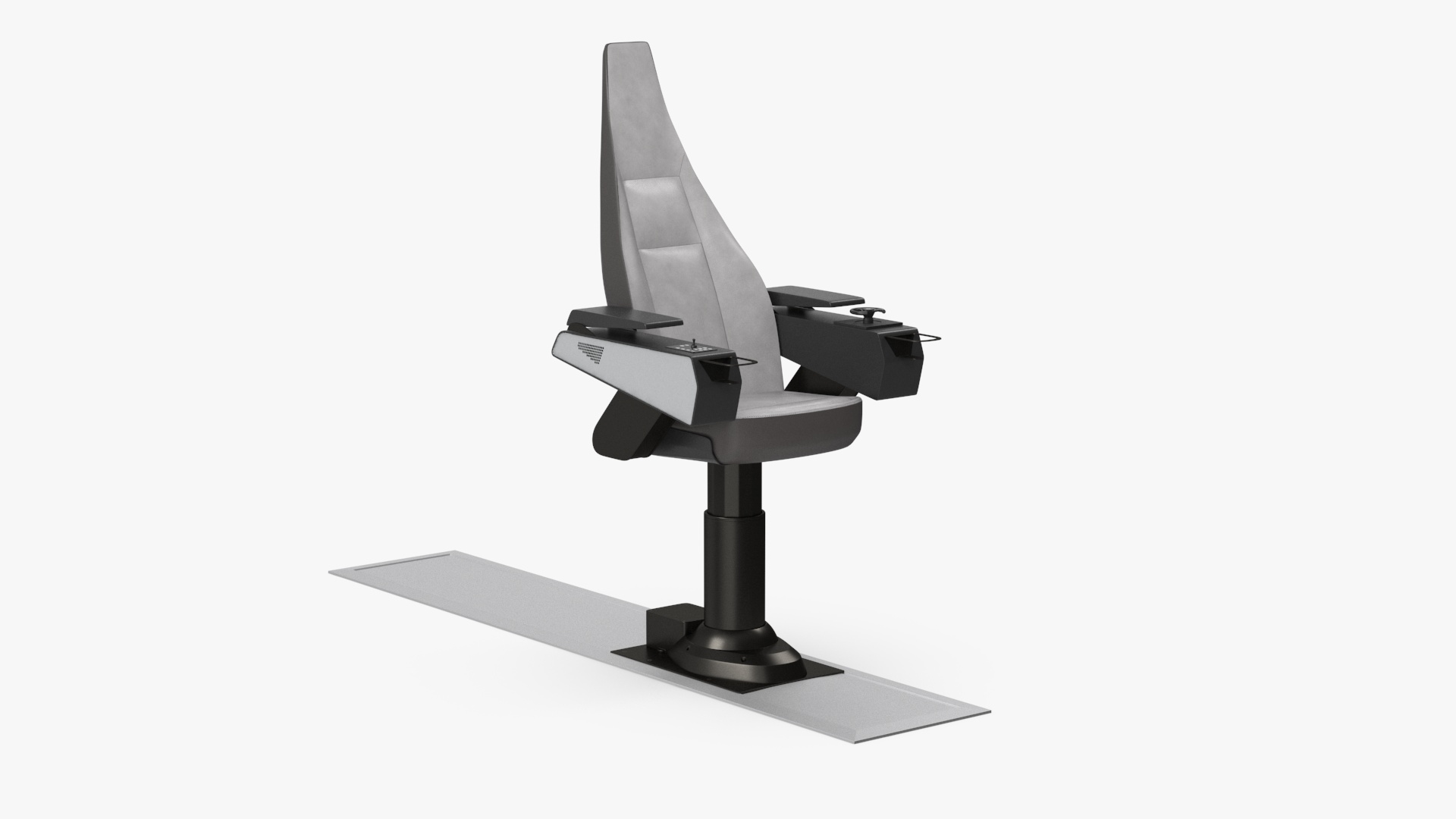 3D Ship Captain Chair model