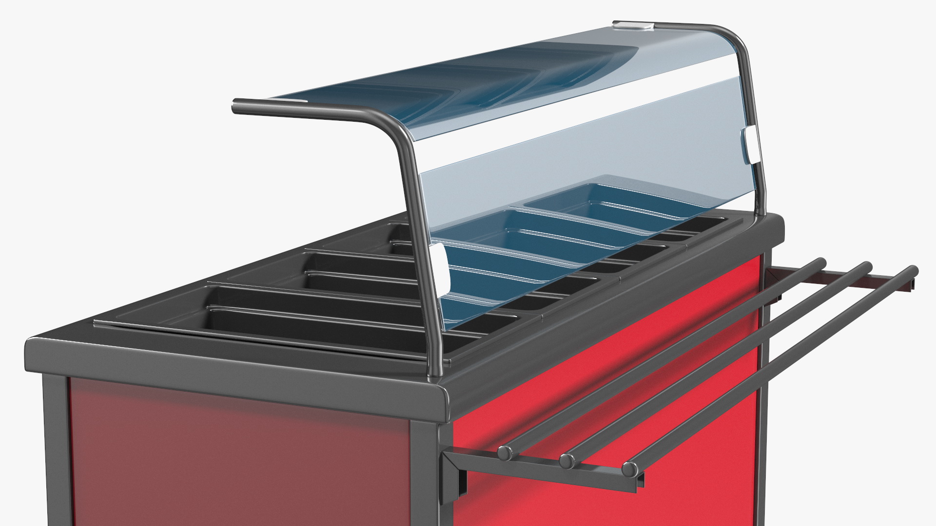Counter Cooled Self Service Line 3D