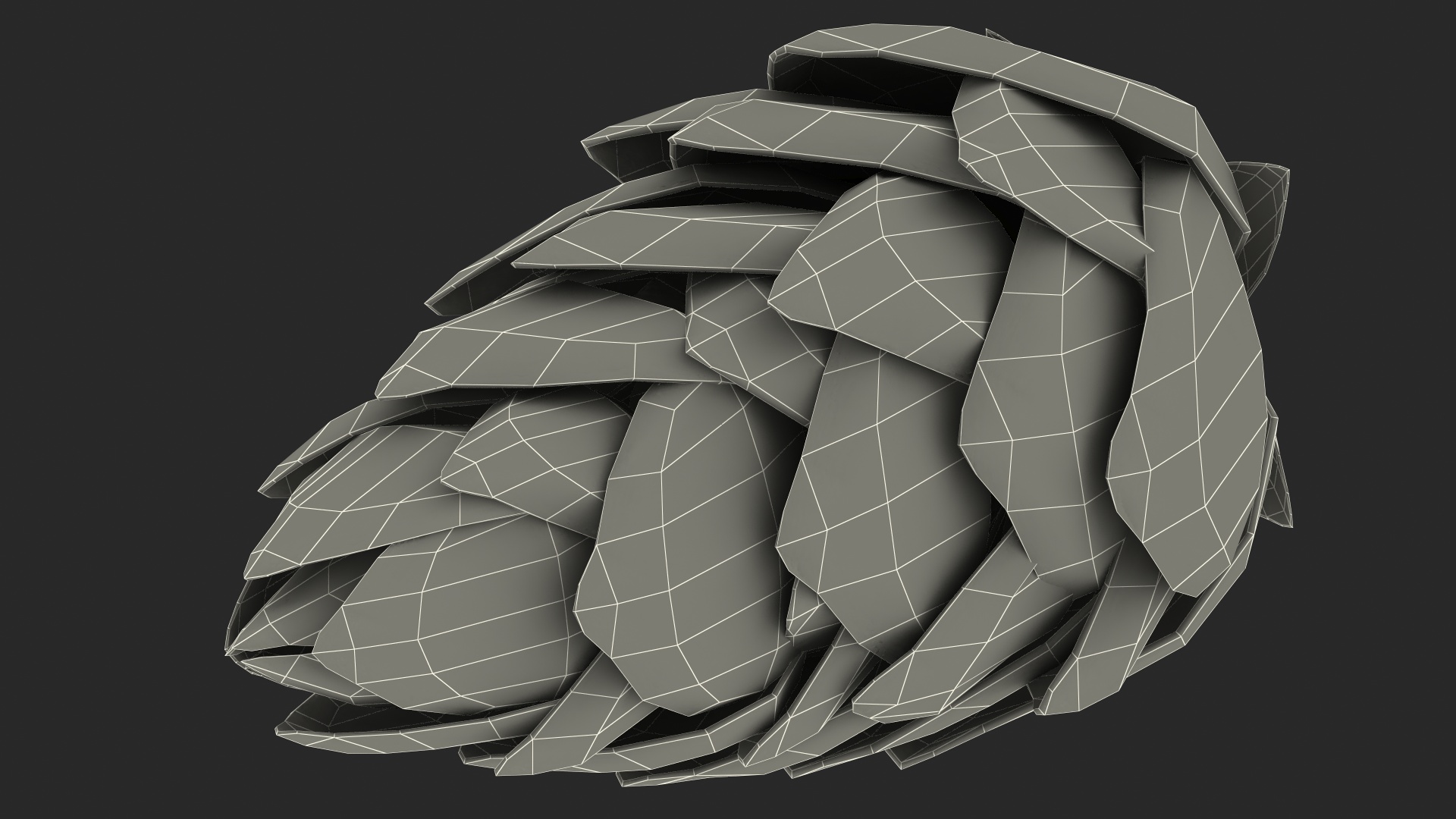 3D model Hop Cone