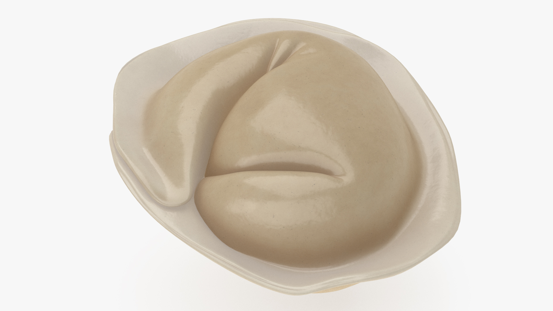 3D Pelmeni Dumpling Cooked model