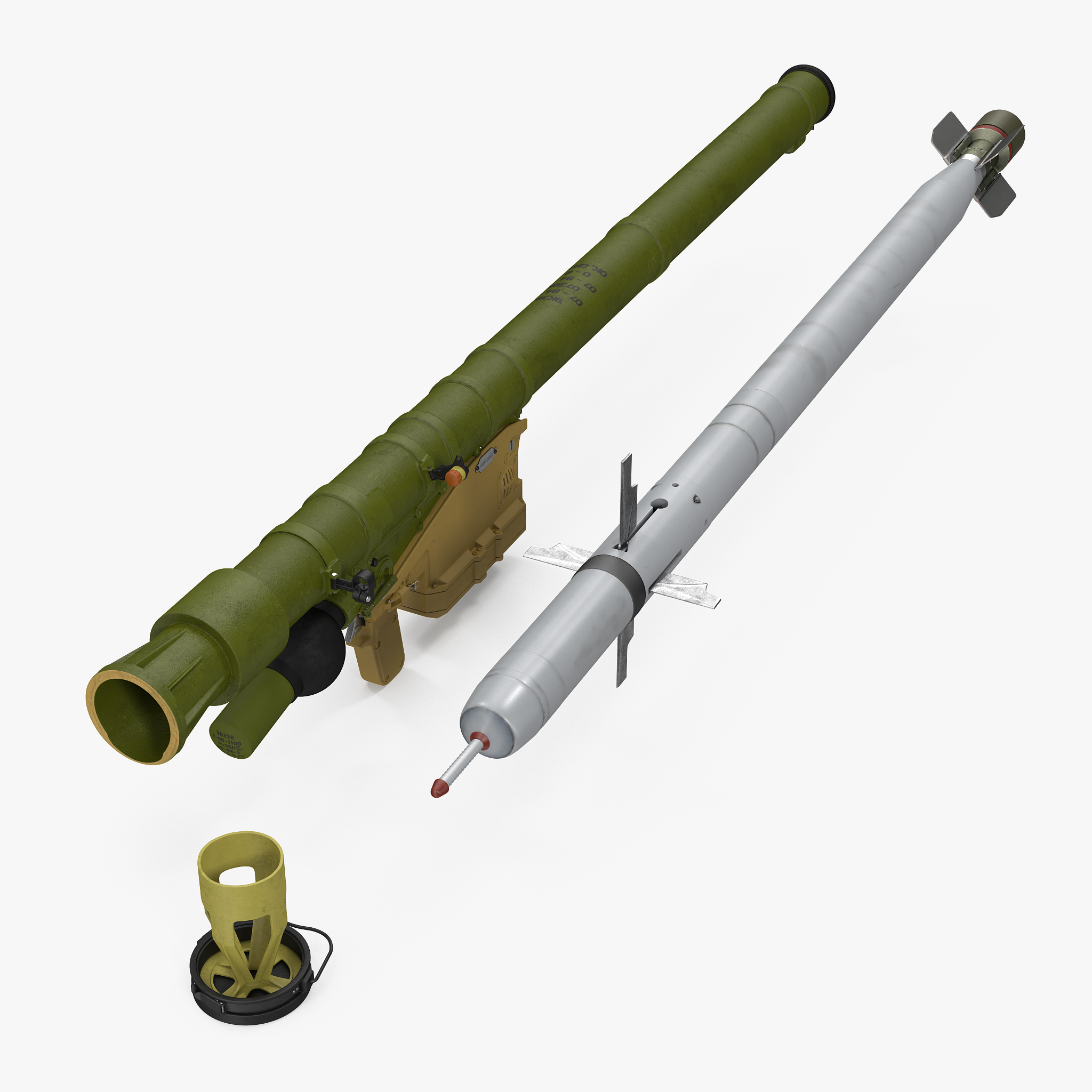 SA 18 Grouse Launcher and Missile