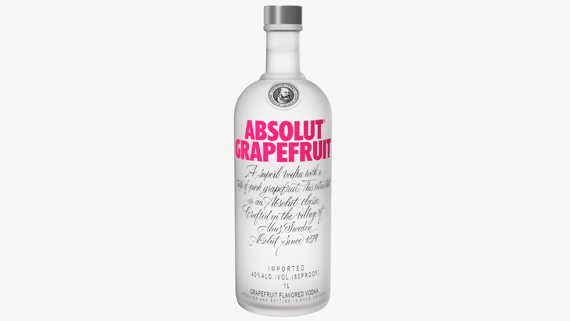 Absolut Grapefruit Vodka 3D model