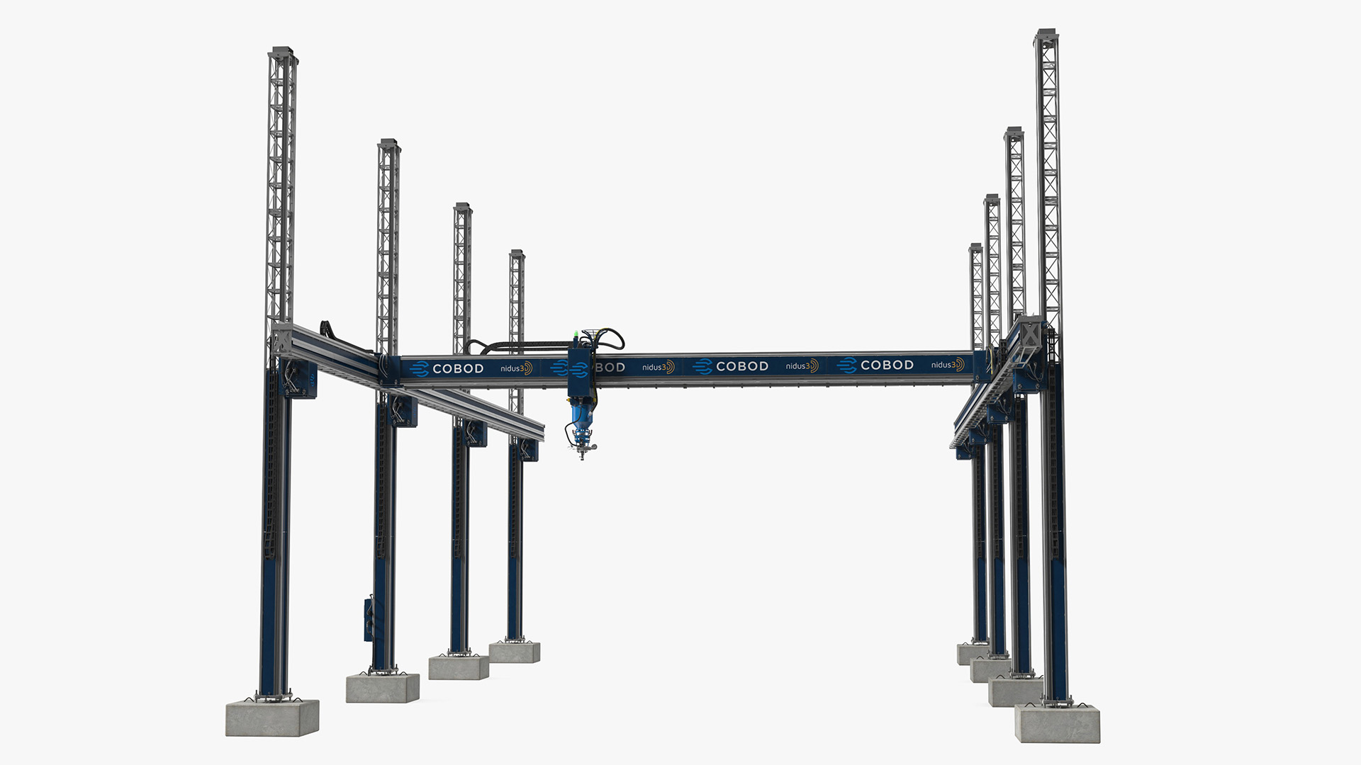 3D model Cobod Bod2 House Construction 3D Printer