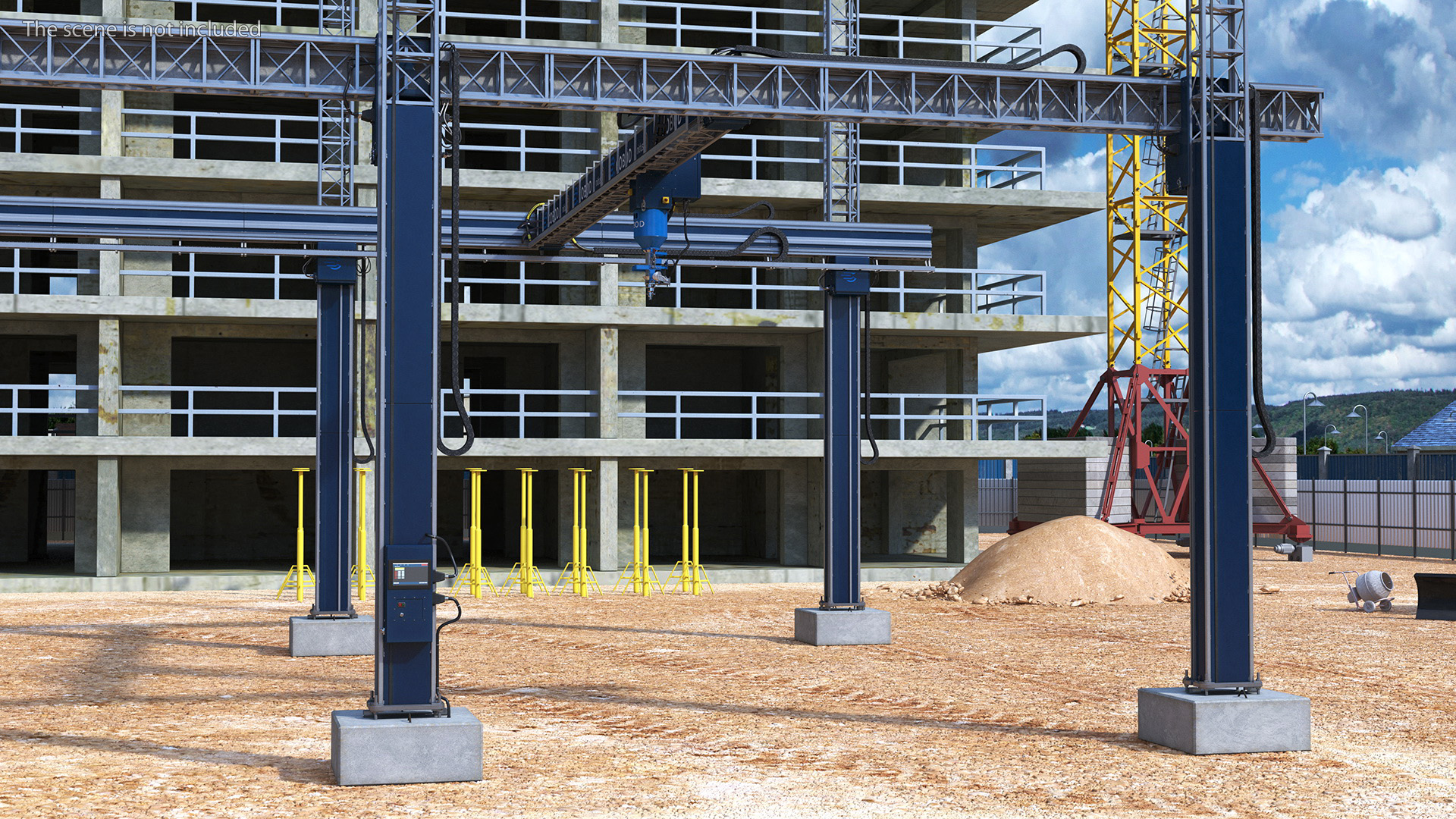 3D model Cobod Bod2 House Construction 3D Printer