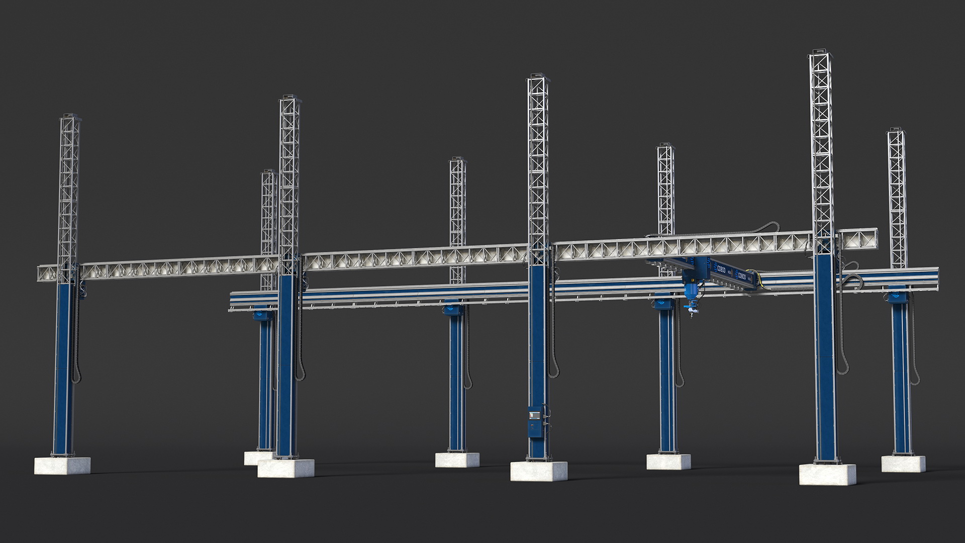 3D model Cobod Bod2 House Construction 3D Printer