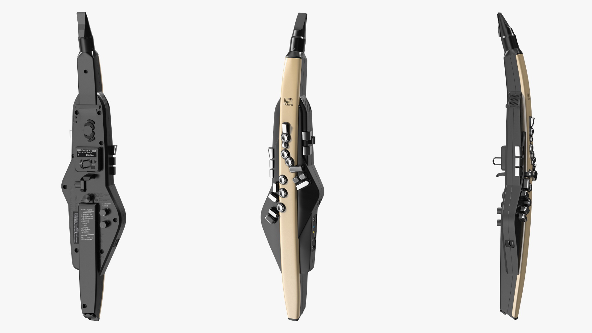 3D Aerophone AE-20SC Gold Color model