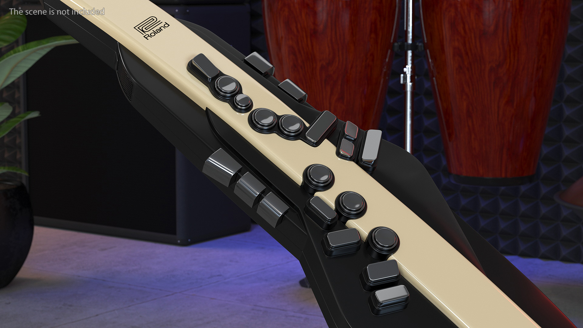 3D Aerophone AE-20SC Gold Color model