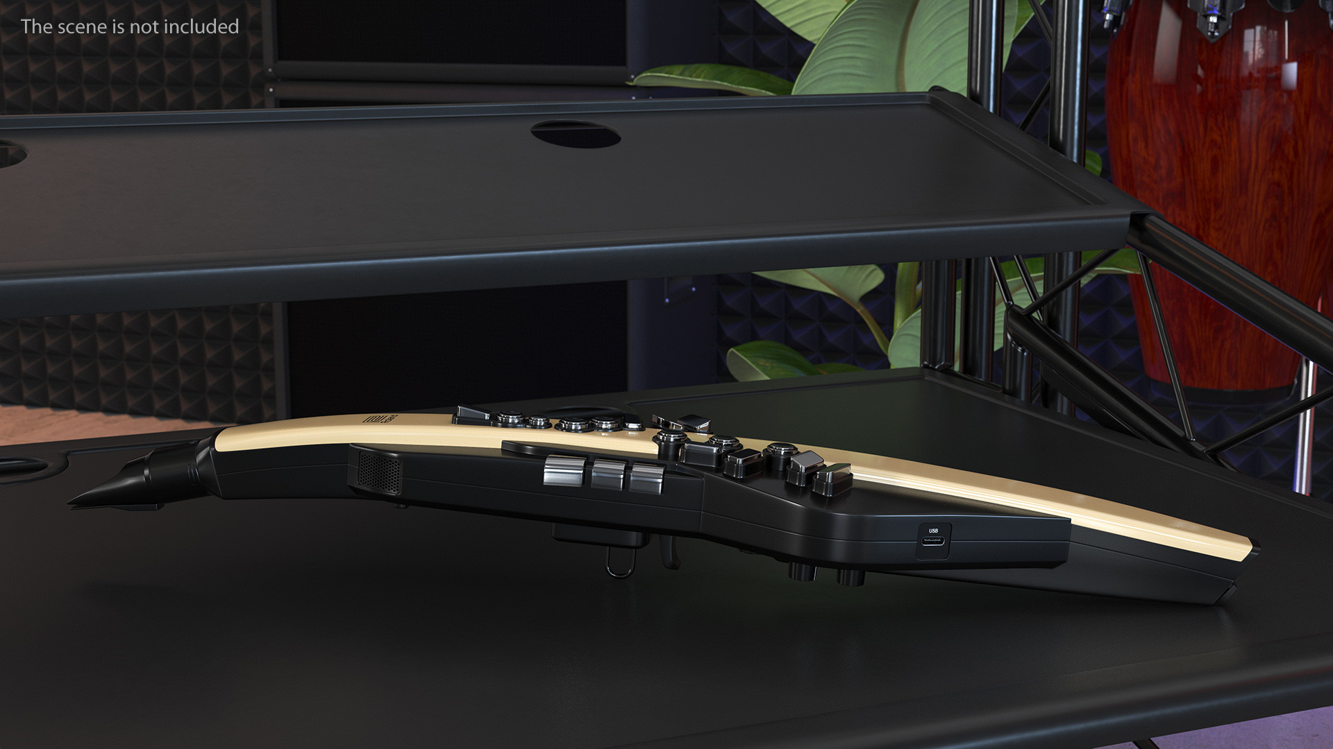 3D Aerophone AE-20SC Gold Color model