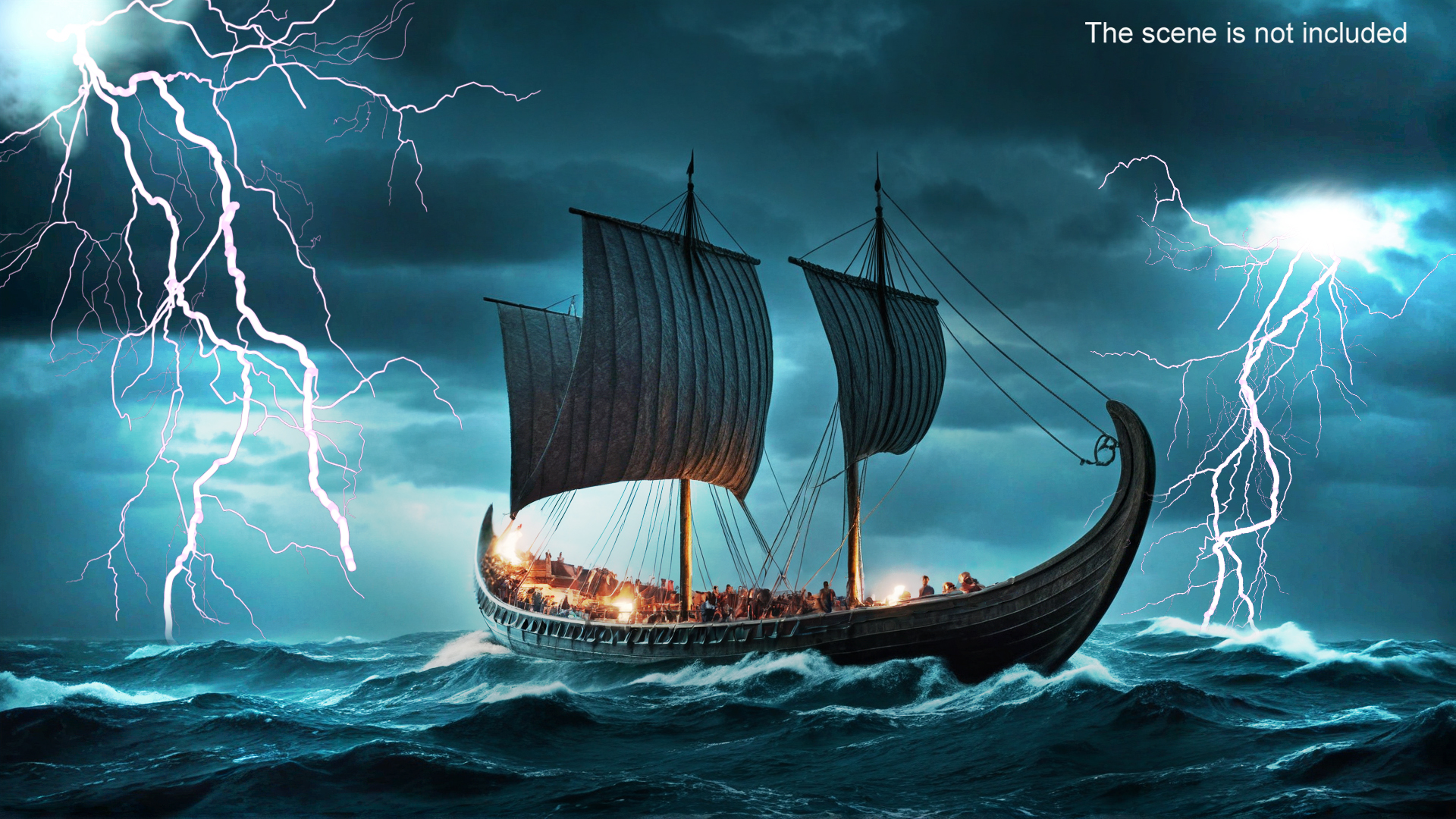 3D Lightning Strike