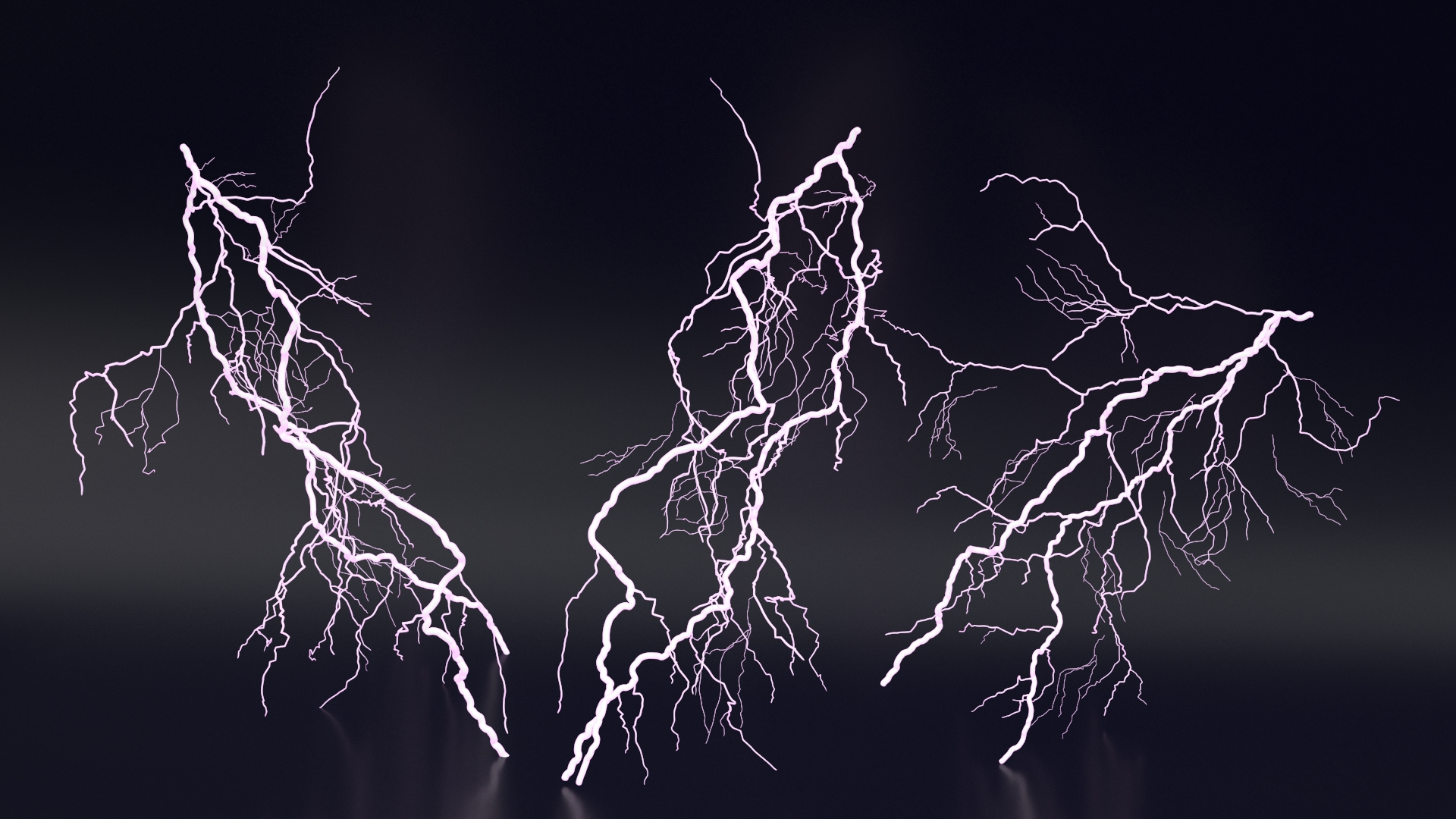 3D Lightning Strike