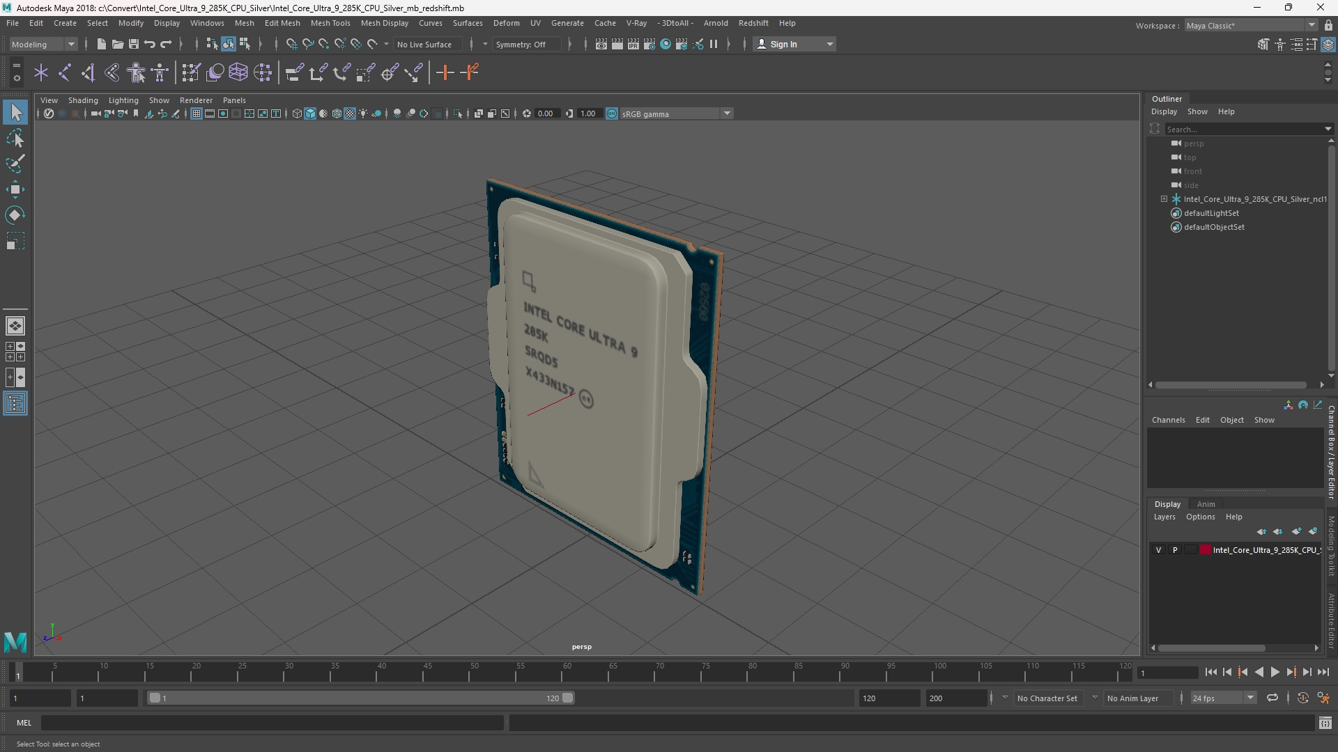 Intel Core Ultra 9 285K CPU Silver - view 11
