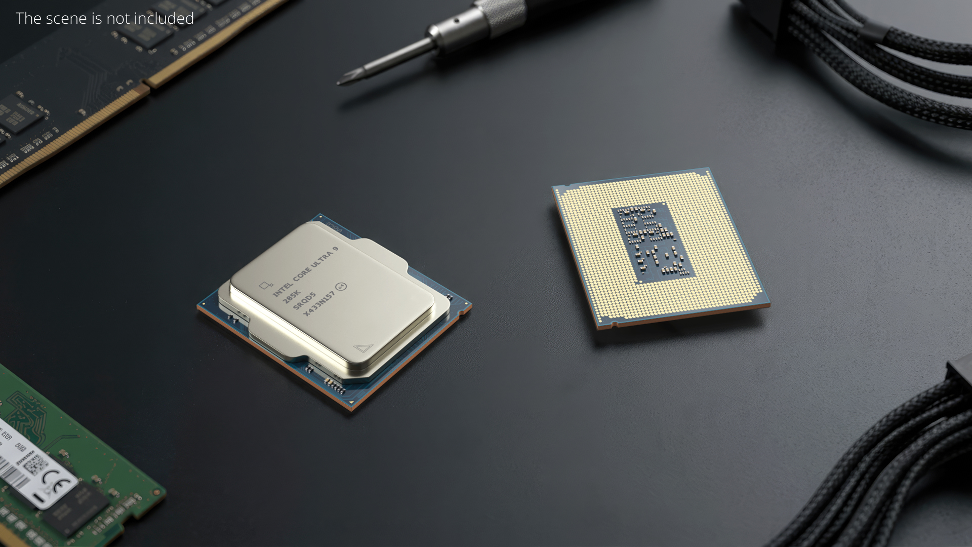 Intel Core Ultra 9 285K CPU Silver - view 3