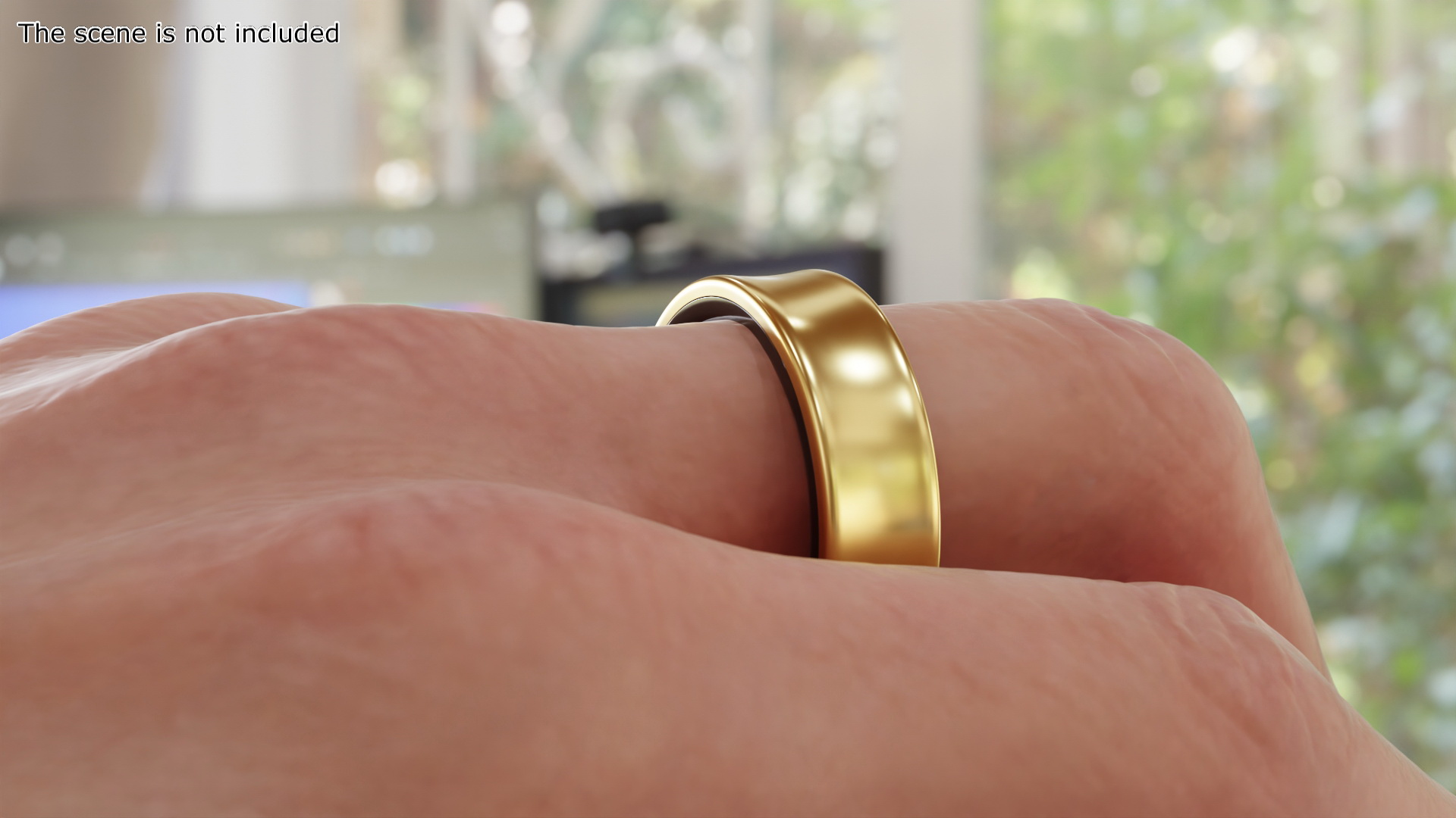 3D model Smart Ring Gold