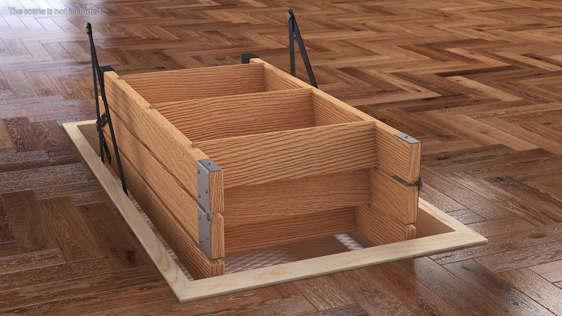 Attic Ladder Closed 3D model