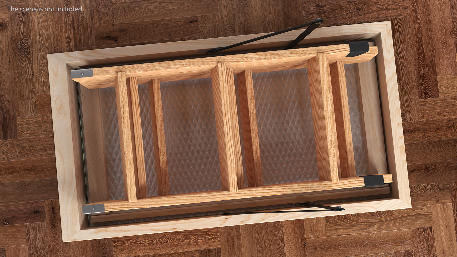 Attic Ladder Closed 3D model