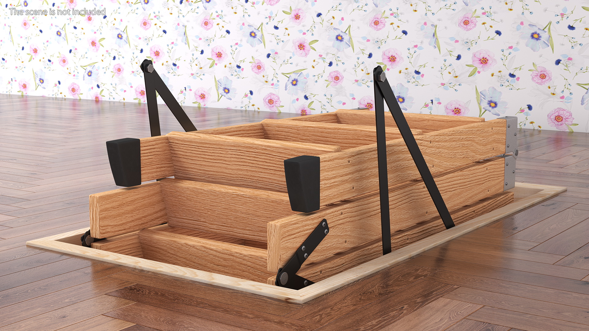 Attic Ladder Closed 3D model