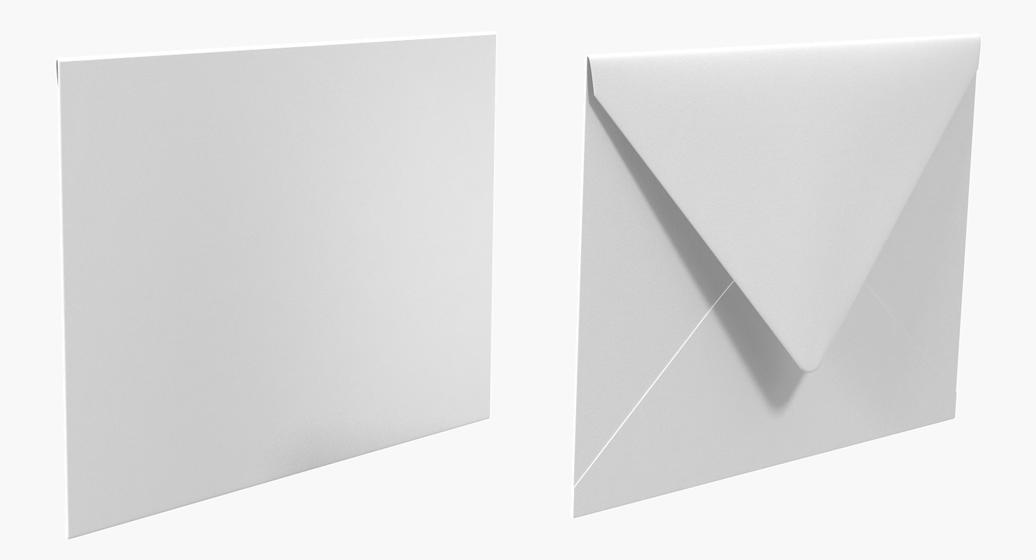 3D Personal Mailbox with Envelopes