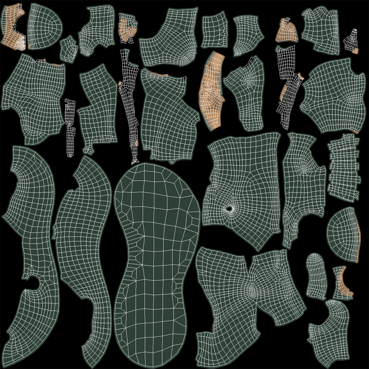 3D model Toy Soldier Crouched Down