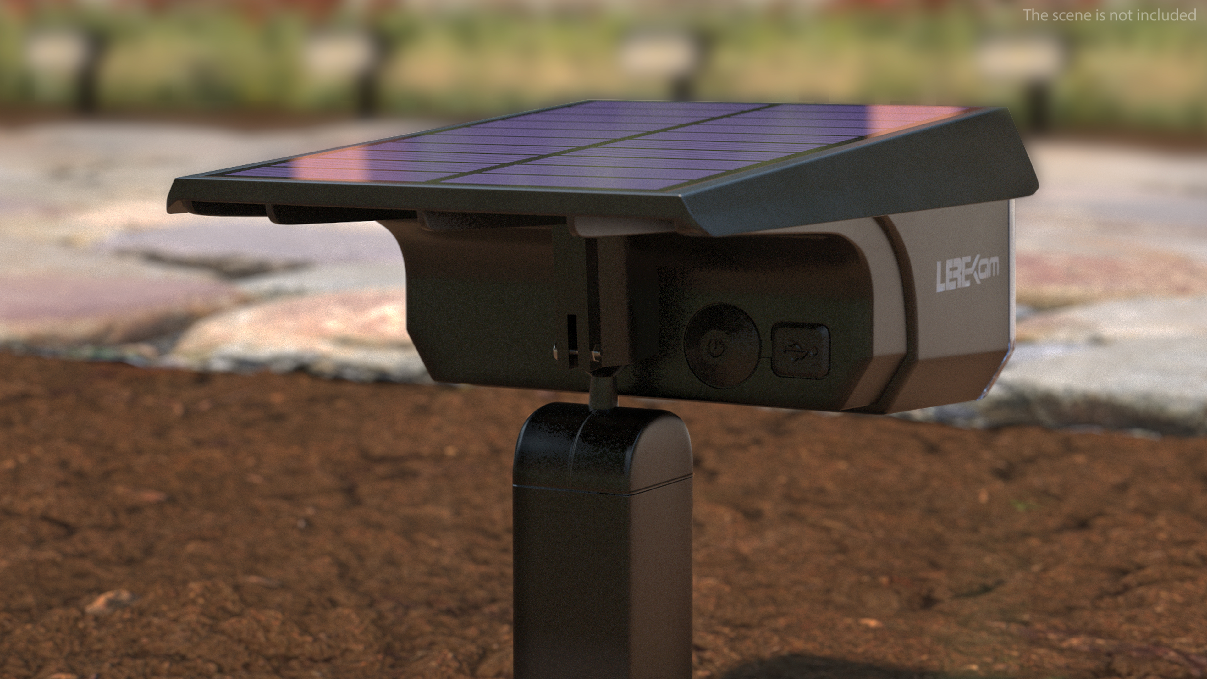 3D LEREKAM Solar Landscape Spotlight model