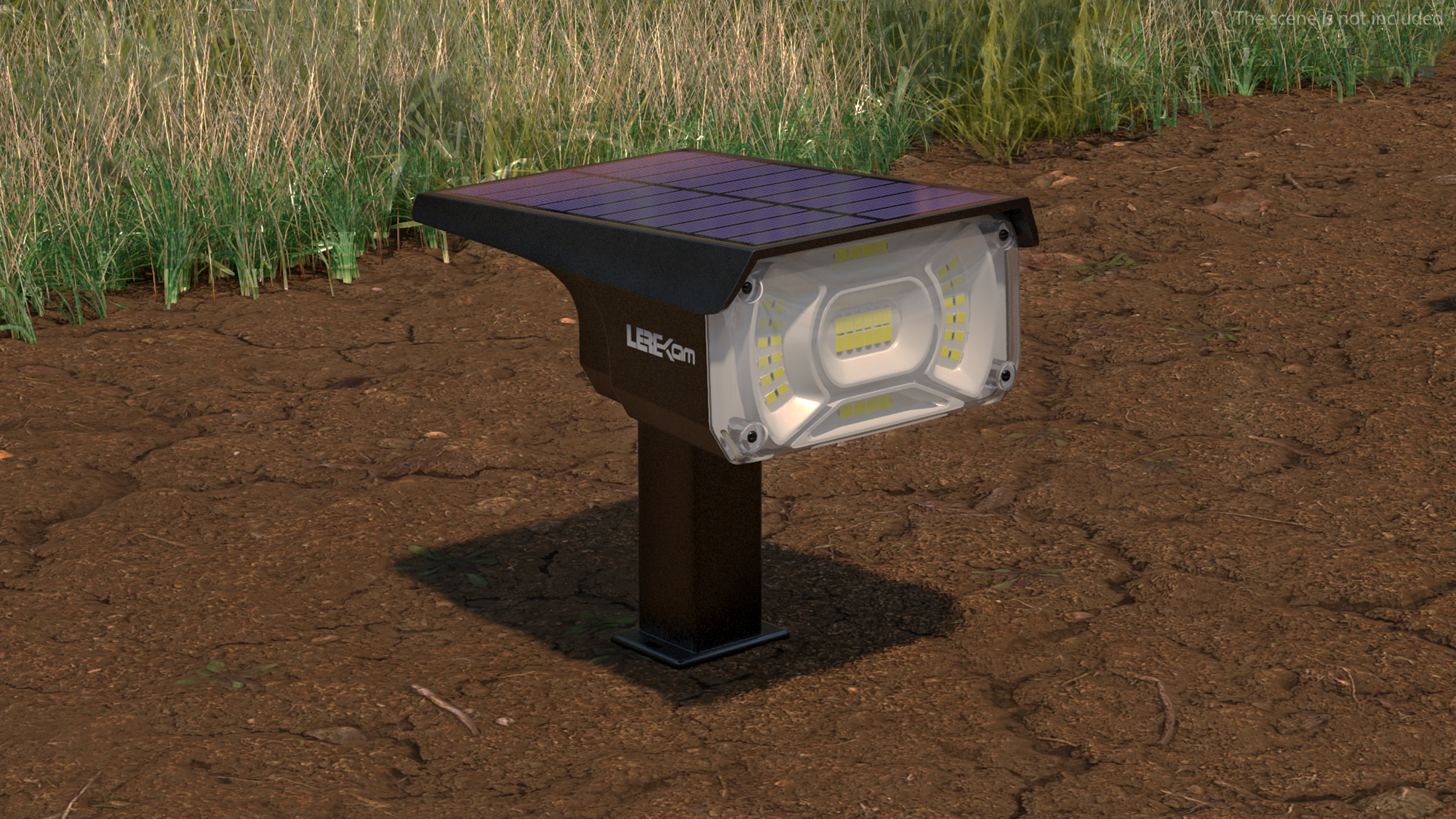 3D LEREKAM Solar Landscape Spotlight model