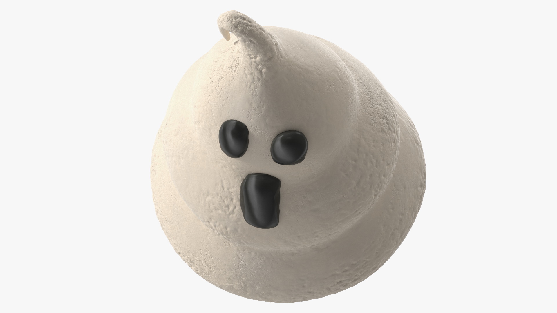 Karamel Ghost Meringue Cookie 3D model
