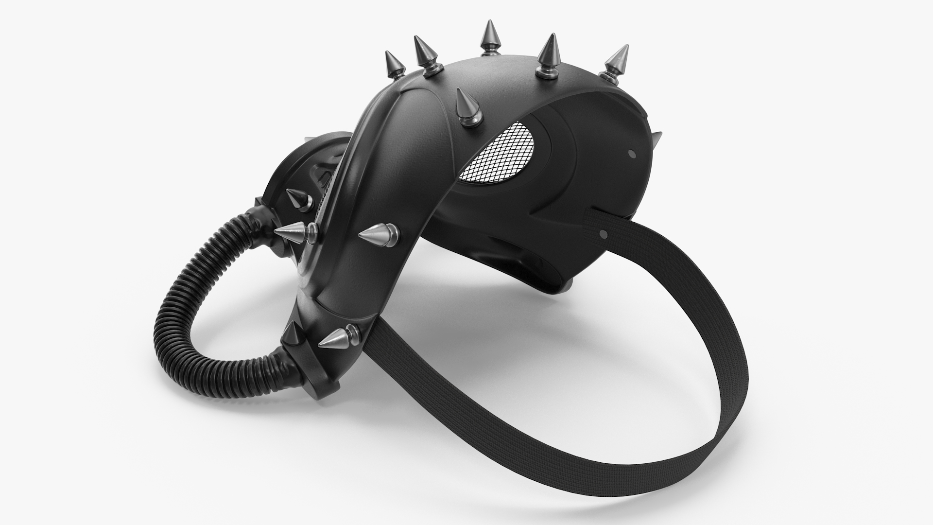 3D Steampunk Full Face Gas Mask model