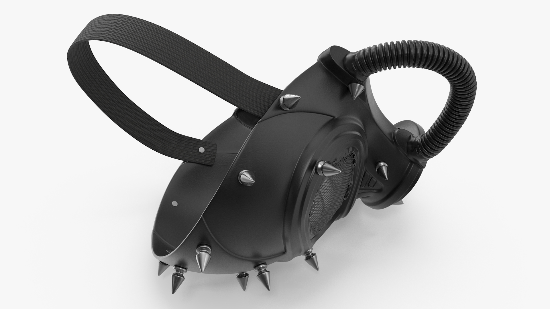 3D Steampunk Full Face Gas Mask model
