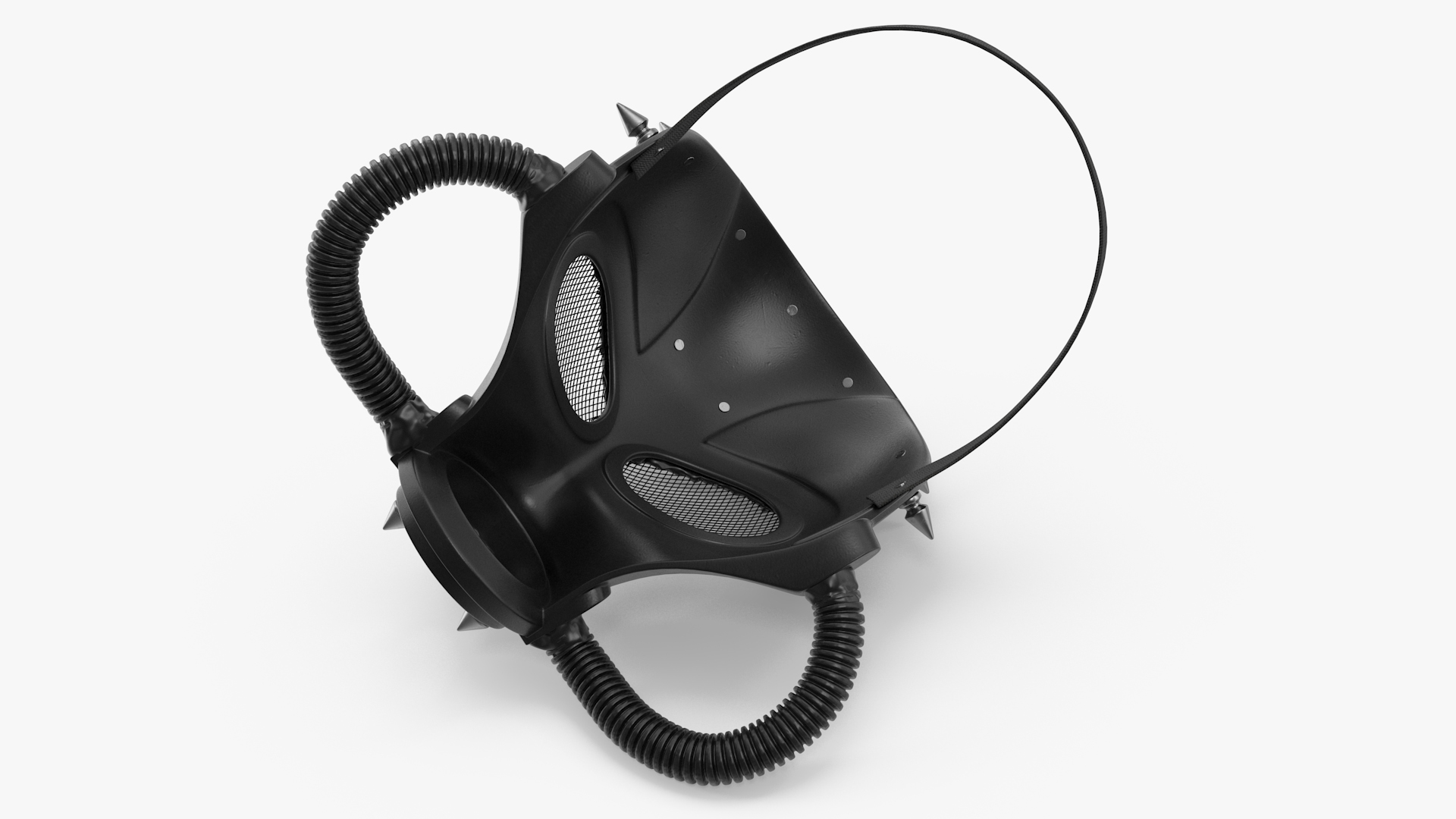 3D Steampunk Full Face Gas Mask model