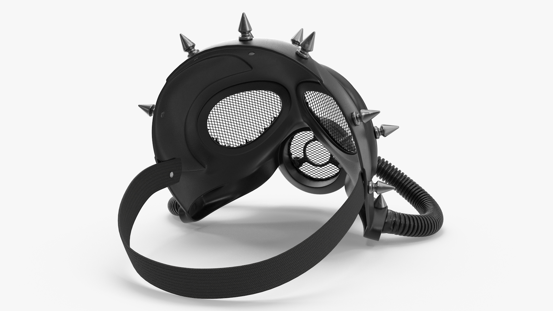 3D Steampunk Full Face Gas Mask model