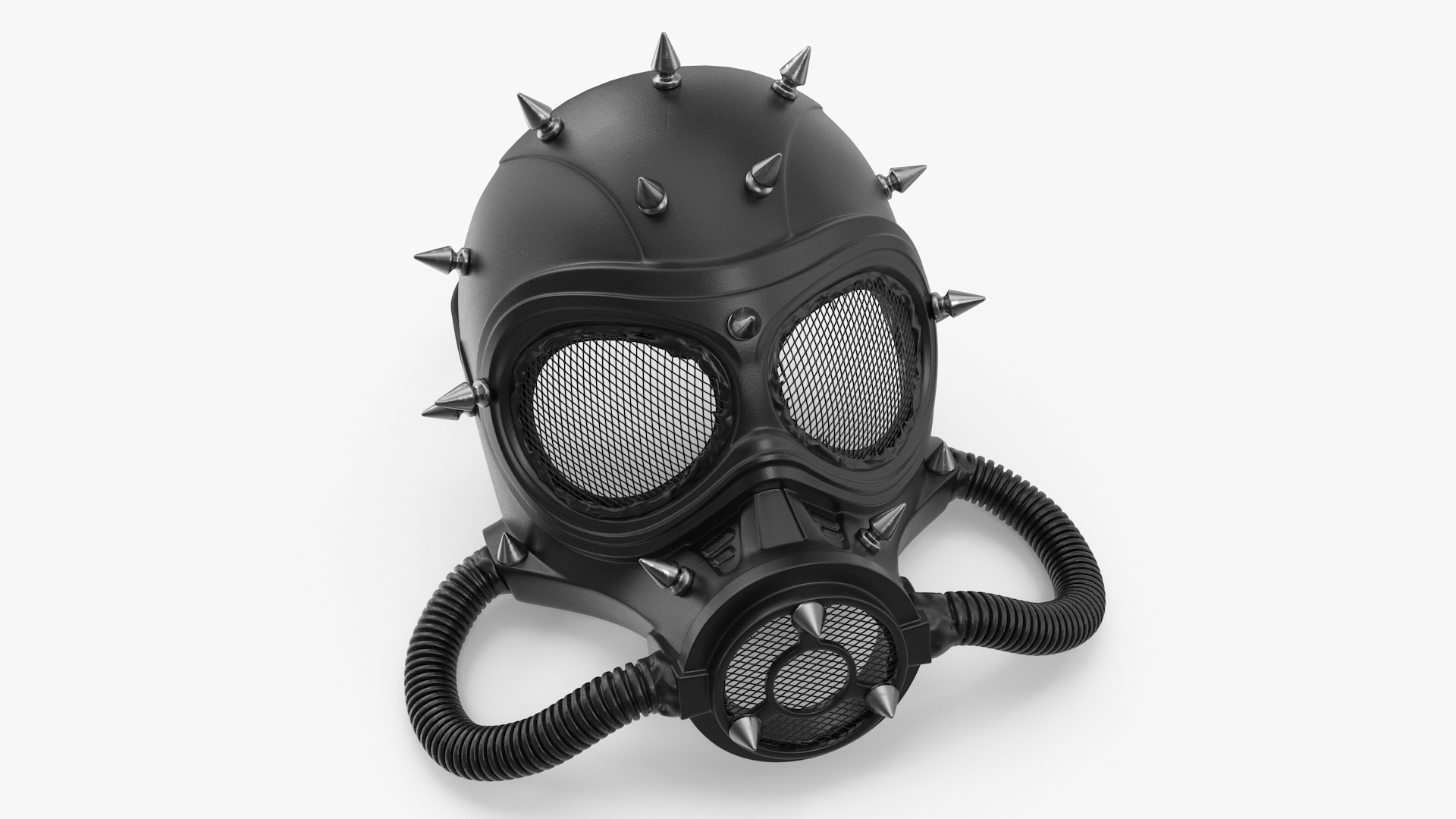 3D Steampunk Full Face Gas Mask model