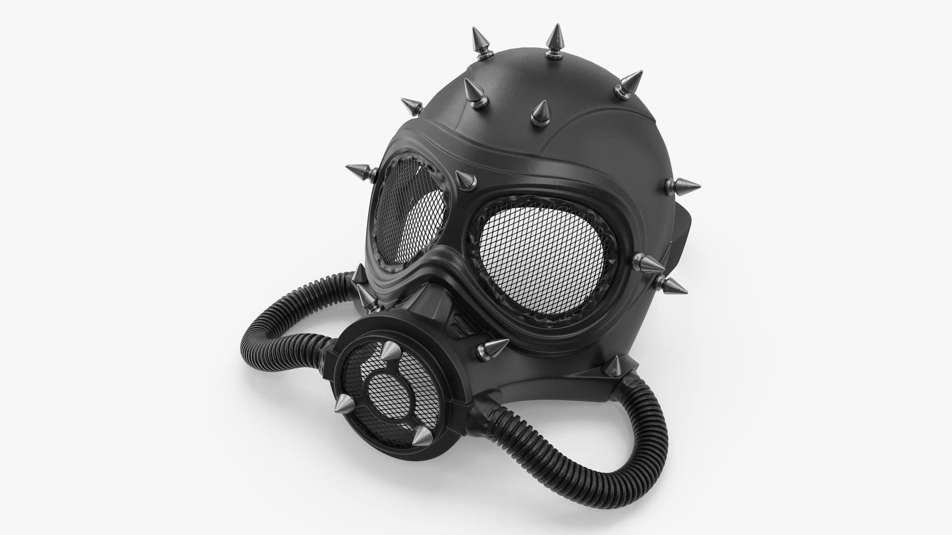 3D Steampunk Full Face Gas Mask model