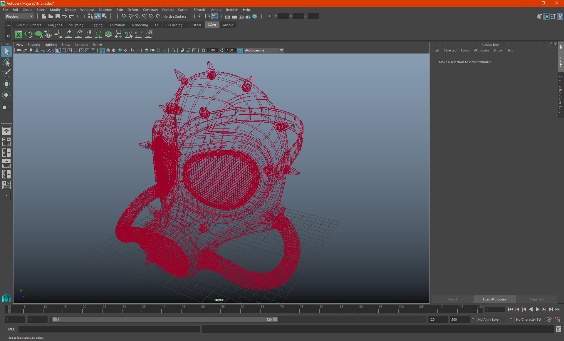3D Steampunk Full Face Gas Mask model