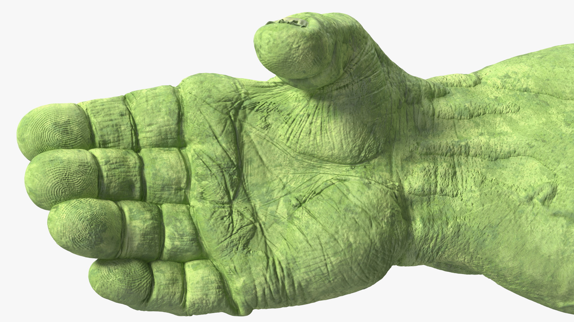 Handshake Hulk Hands Rigged 3D