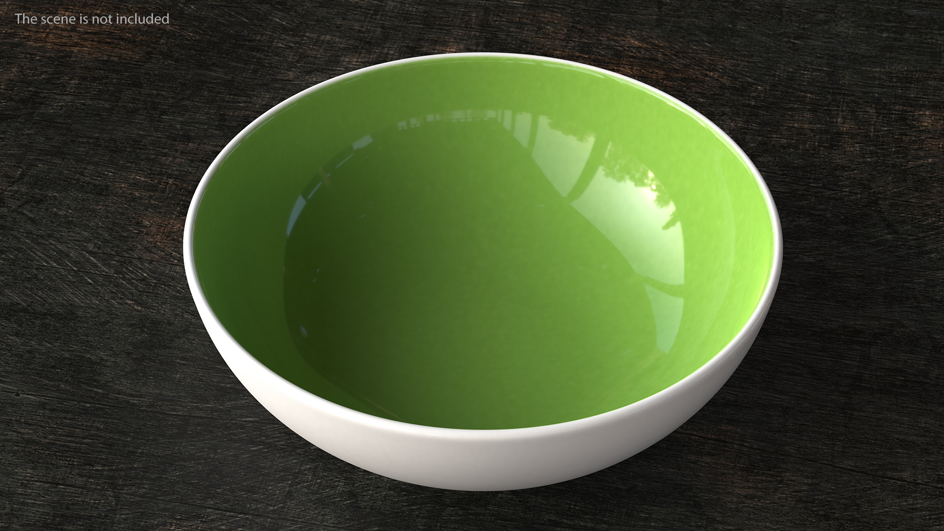 3D Dry Cereal Corn Flakes on a Plate model